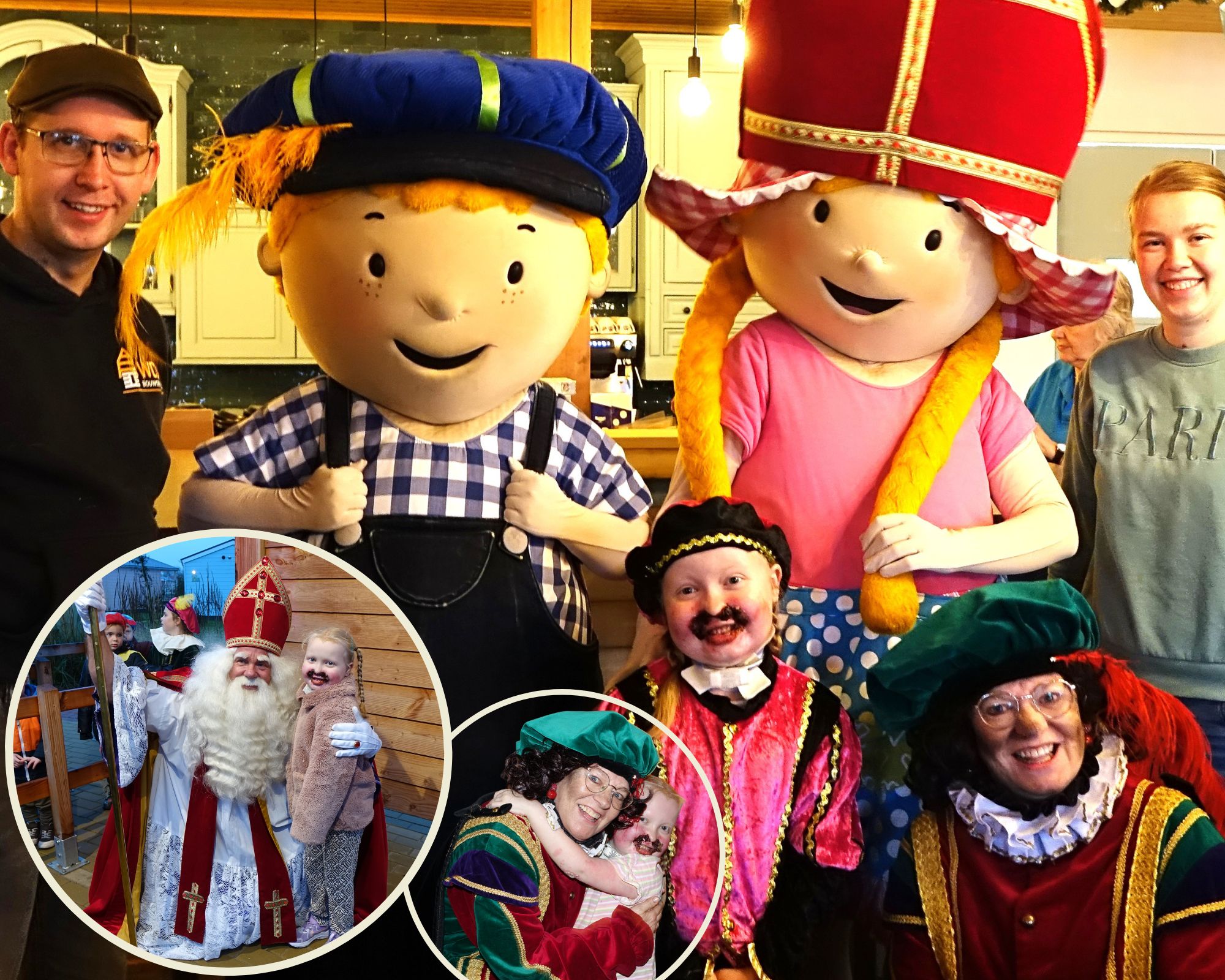 collage Danielle lach voor een dag sinterklaas1